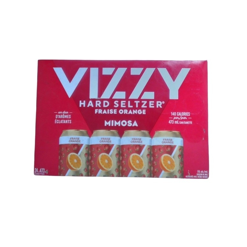 Vizzy Malt Mimosa Strawberry Orange